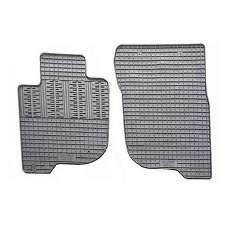 Alfombrillas de goma Fiat Fullback 16- Mitsubishi L200 15- 2ps.