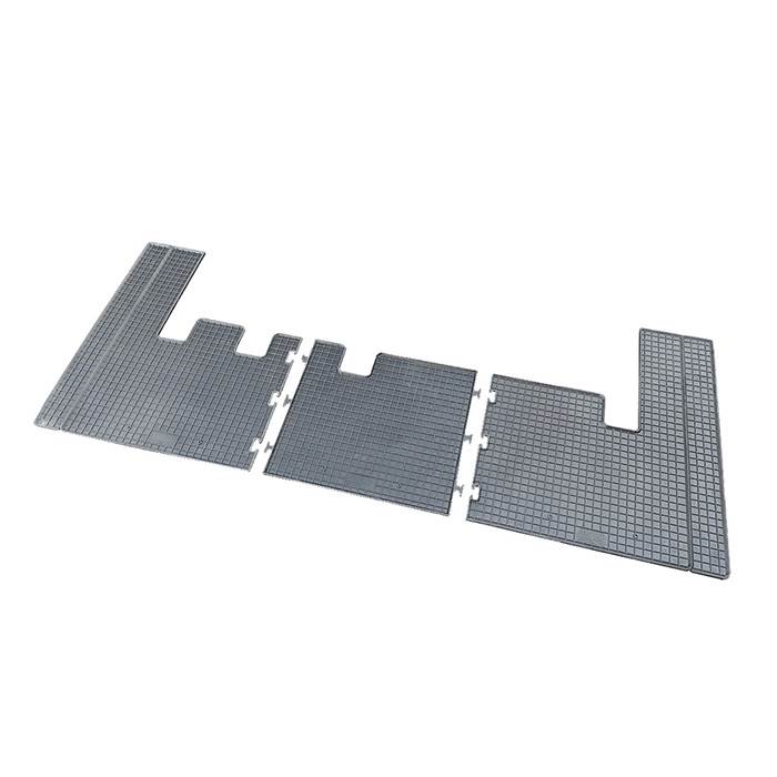 Alfombrillas de goma Ford Custom Tourneo 2012-, 2. fila