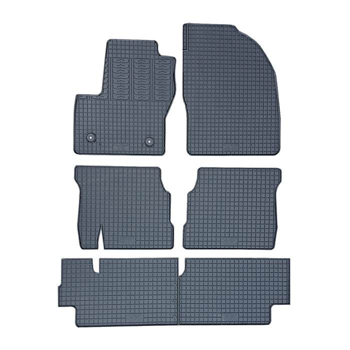 Alfombrillas de goma Ford Connect Tourneo 2014- 7 pers.
