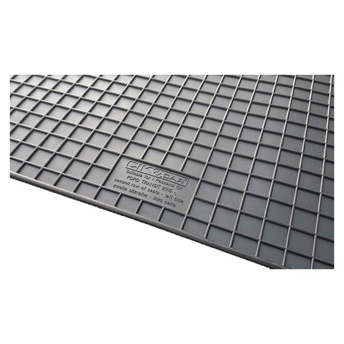 Alfombrillas de goma Ford Transit 15-, Opel Movano B 10- 2. fila