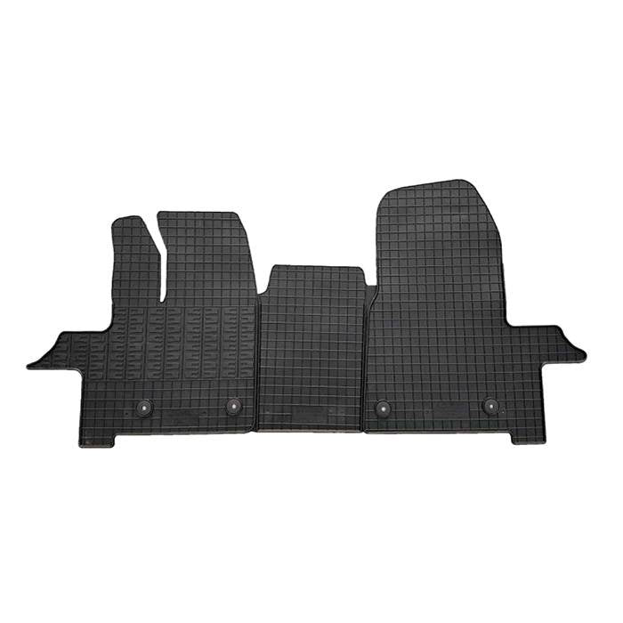 Rubber mats Ford Custom Tourneo 18- manual gear. 2 pers.