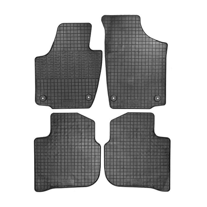 Alfombrillas de goma Seat Toledo 2012-, Skoda Rapid 2012-