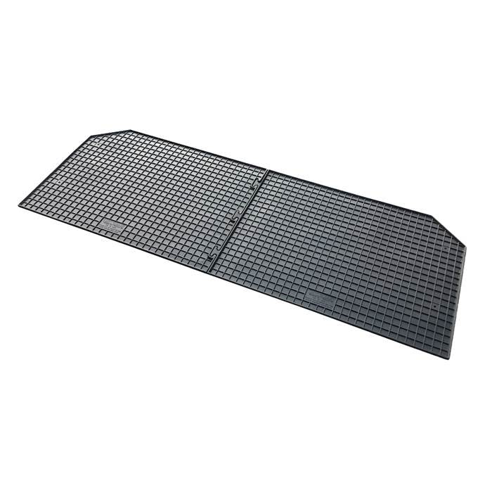 Alfombrillas de goma VW T5, T6 cabina doble, 15- 2. fila