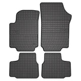 Alfombrillas de goma Seat MII, Skoda Citogo, VW UP, 2011-2019