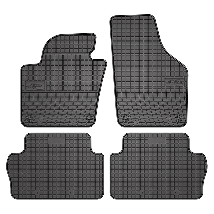 Alfombrillas de goma SEAT Alhambra II furgoneta, 2010-2020