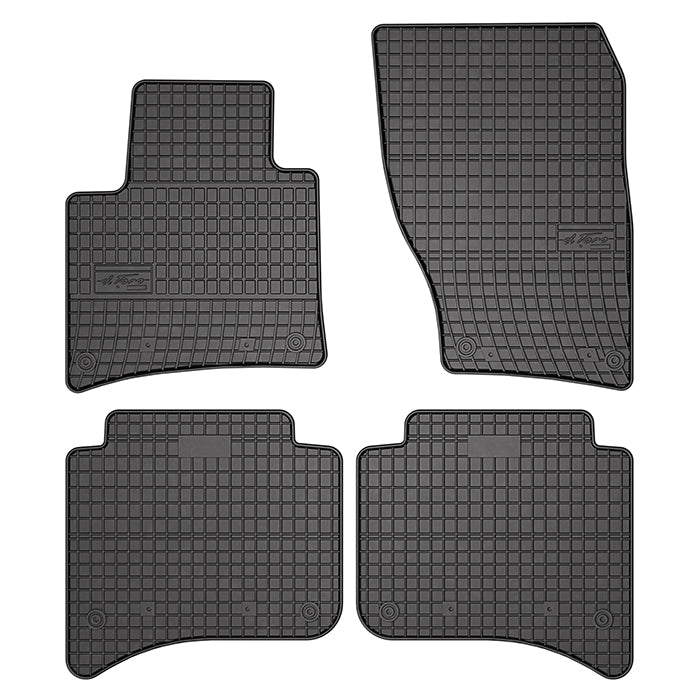 Alfombrillas de goma Porsche Cayenne II, VW Touareg II 2010-2018
