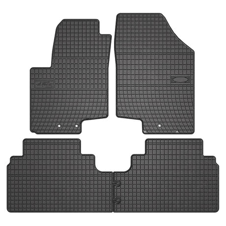 Alfombrillas de goma Kia Venga monovolumen 2009-2019