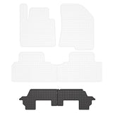 Alfombrillas de goma Kia Carens IV monovolumen, 2013-2019 (ET0435-3)