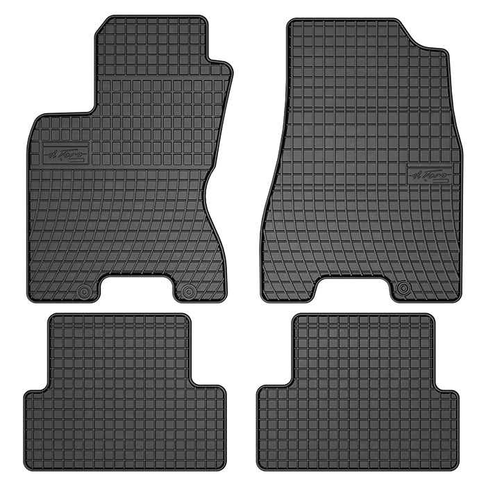 Alfombrillas de goma Nissan X-Trail II SUV 2008-2013
