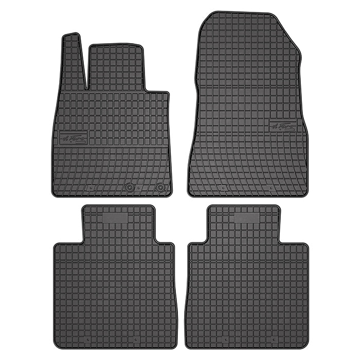 Alfombrillas de goma Nissan Note II HB 2012-