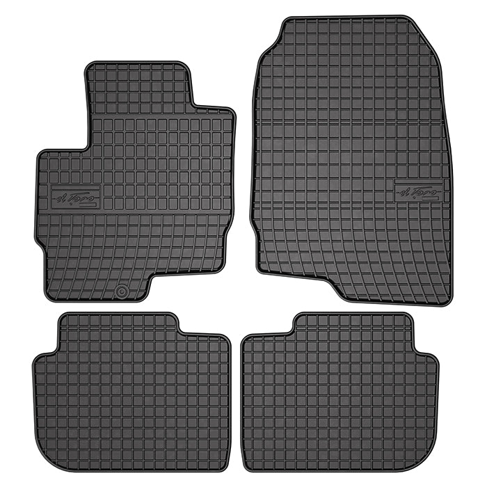 Alfombrillas de goma Mitsubishi Colt VI HB, 5 puertas 2008-2012