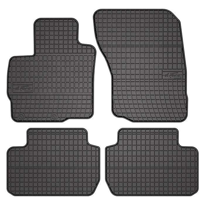 Alfombrillas de goma Mitsubishi Outlander III SUV, 2012-2022 (ET0485)