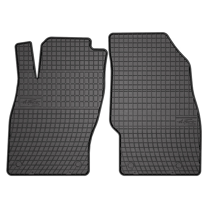 Alfombrillas de goma Opel Corsa D HB, 1.ª fila 2006-2014