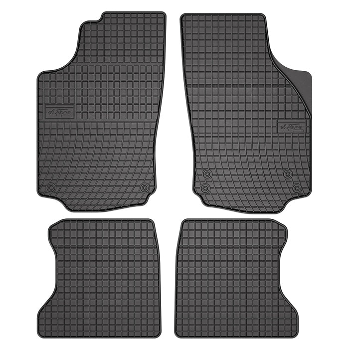 Alfombrillas de goma Opel Combo C Van, Corsa C, 01-11 1.ª fila