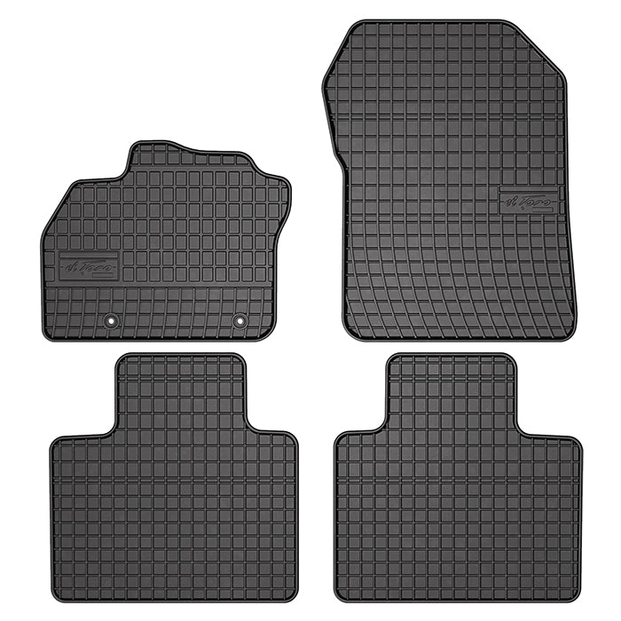 Alfombrillas de goma Renault Zoe HB 2012-