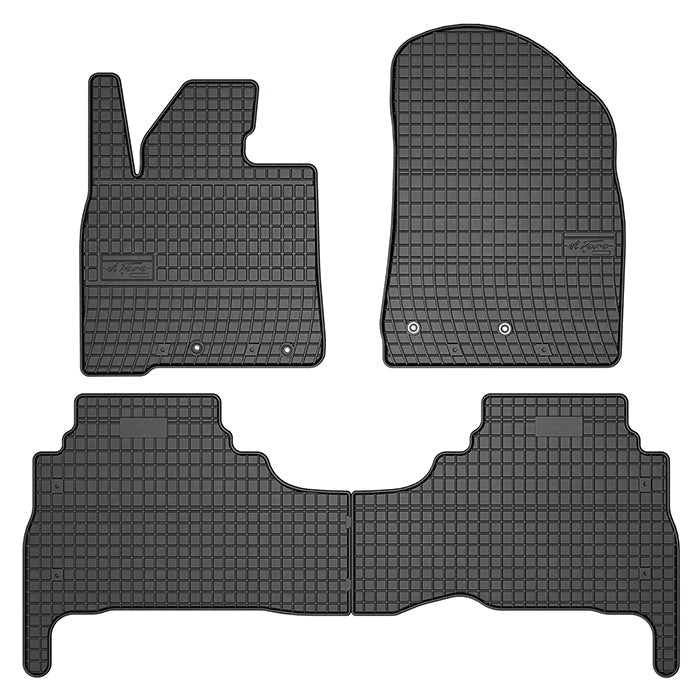 Alfombrillas de goma Toyota Land Cruiser J200 todoterreno, 2015-