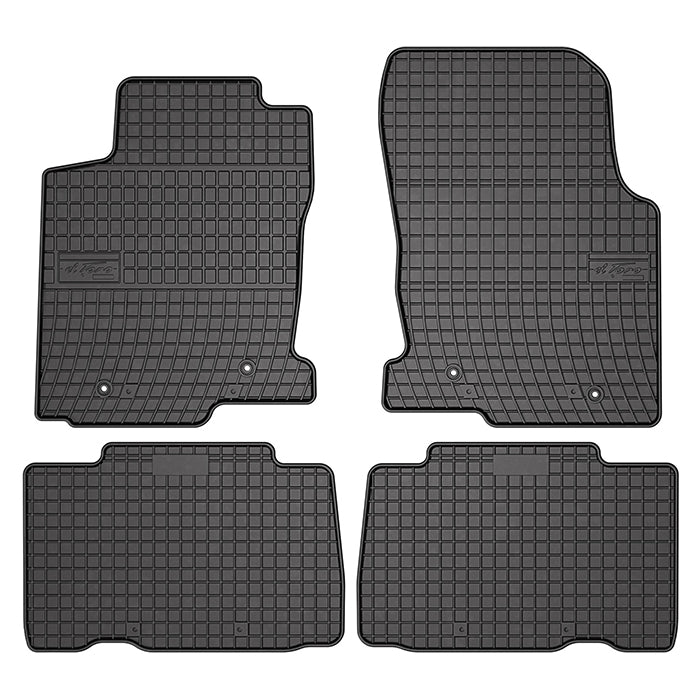 Alfombrillas de goma Lexus NX I SUV, excepto híbrido 2014-2021