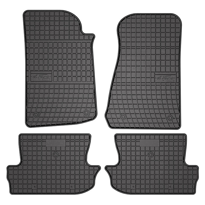Alfombrillas de goma Jeep Wrangler IV SUV, 2017- (ET410855)