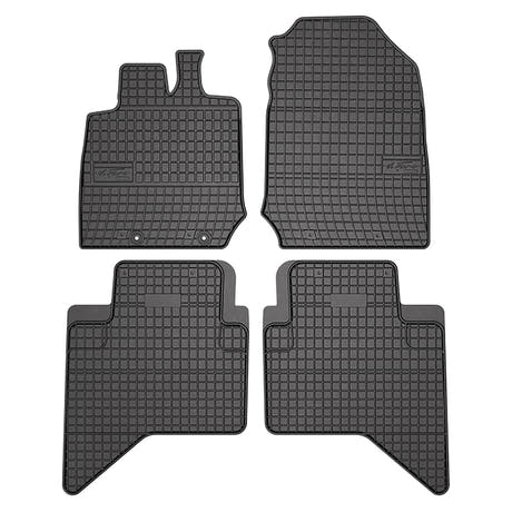 Alfombrillas de goma Isuzu D-MAX III, 4 puertas doble cabina 2019-