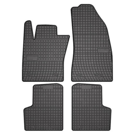 Alfombrillas de goma Fiat 500X, Jeep Renegade SUV 2014-