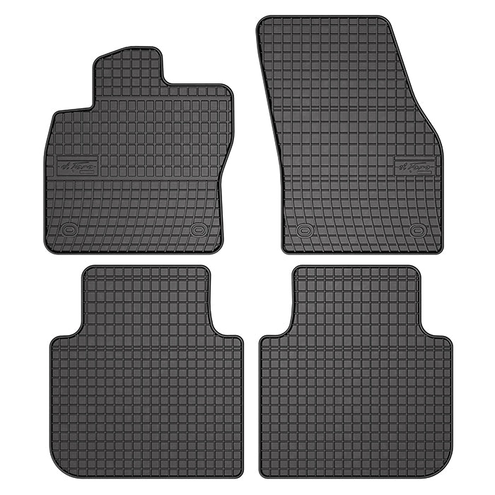 Alfombrillas de goma Seat Tarraco 2018-, Skoda Kodiaq SUV 2016-