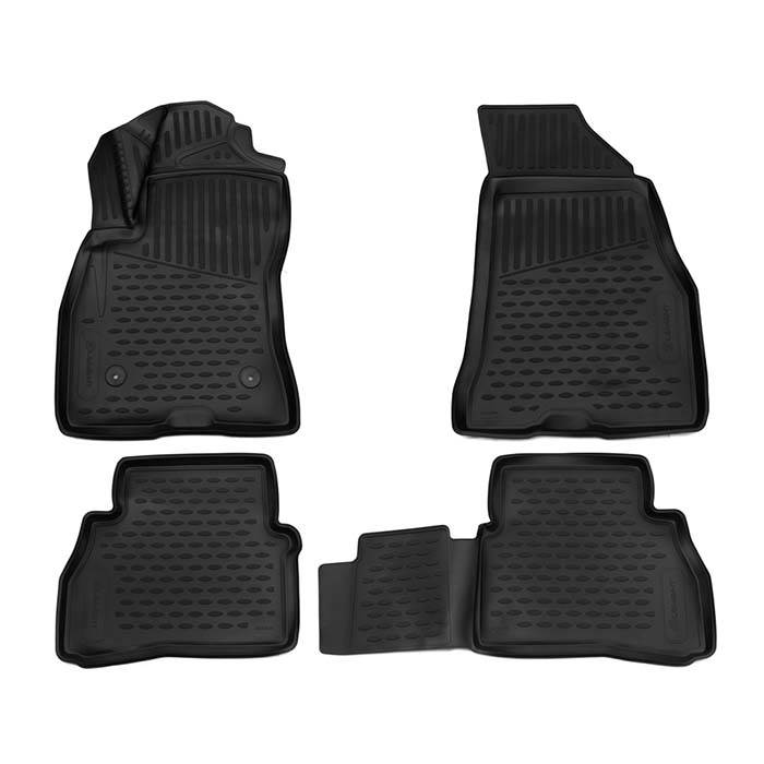 Alfombrillas de goma Fiat Doblo II 2015-