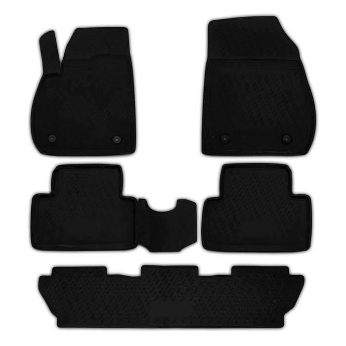 Alfombrillas de goma Opel Zafira c 7p 2012-