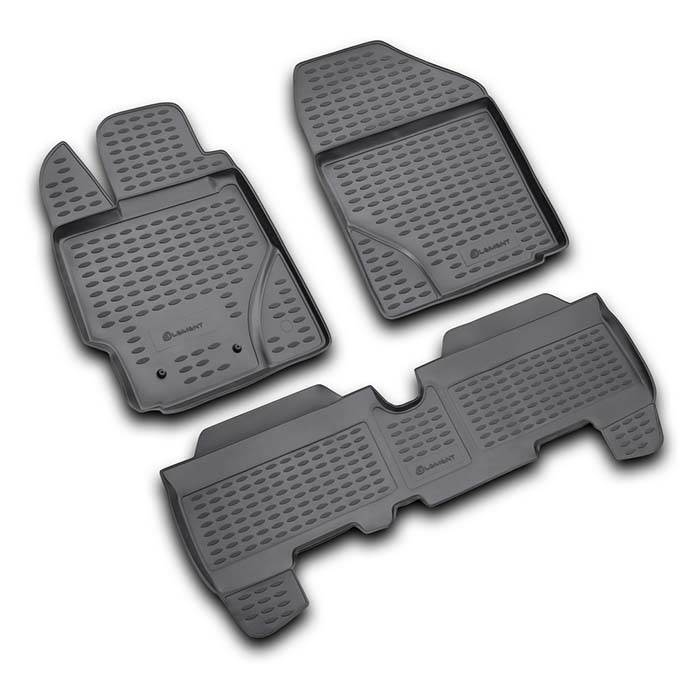 Alfombrillas de goma Toyota Yaris II 2005-2011