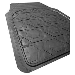 Set universal de alfombrillas de goma negro Avant