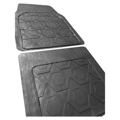 Set universal de alfombrillas de goma negro Avant