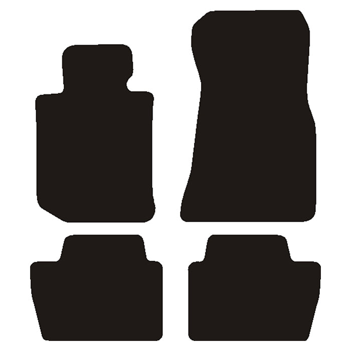 Alfombrillas de velour BMW Serie 4 Coupé (G22) 2020-