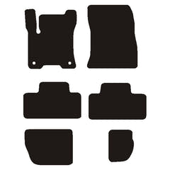 Alfombrillas de velour Mercedes EQB (X243) 2021-