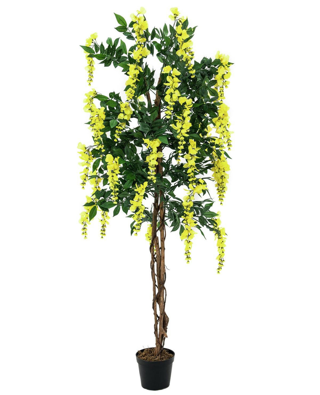 Glicinia Artificial (Amarilla, 150cm)