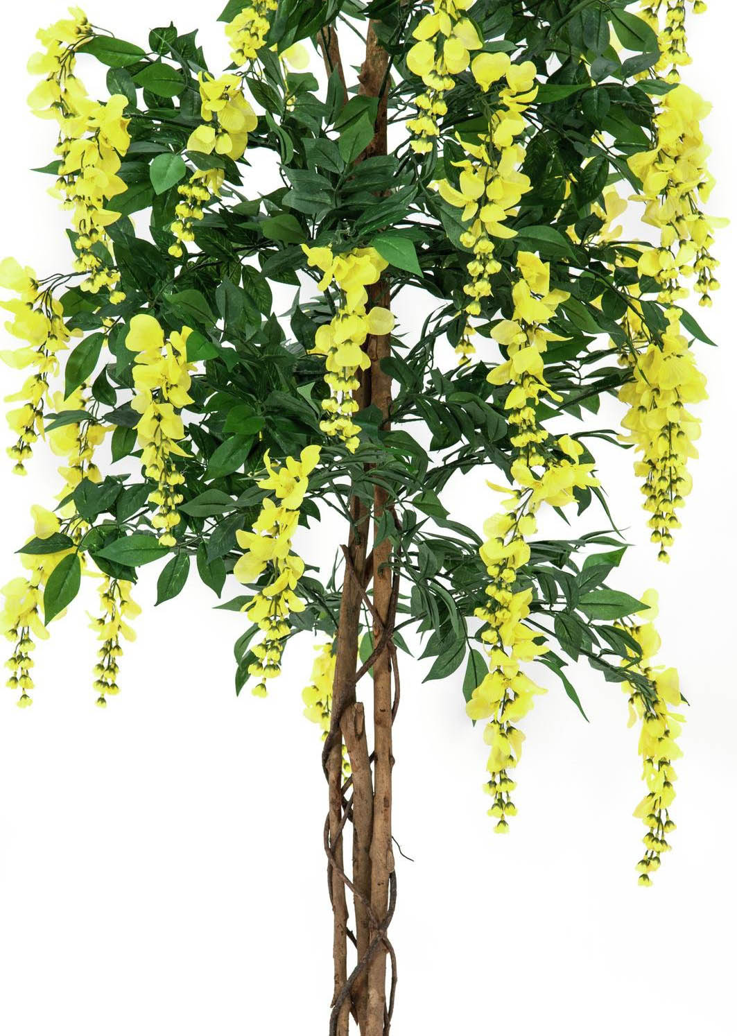 Glicinia Artificial (Amarilla, 150cm)