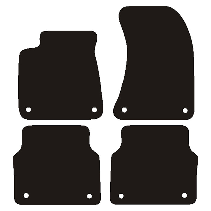 Alfombrillas Audi A8 4wd Quattro 2010-