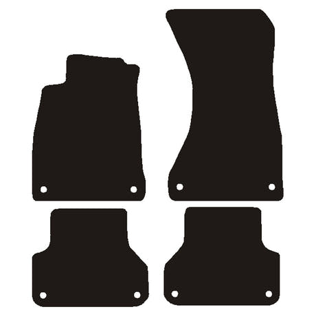 Alfombrillas Audi A4 type B9/8w 12/2016-