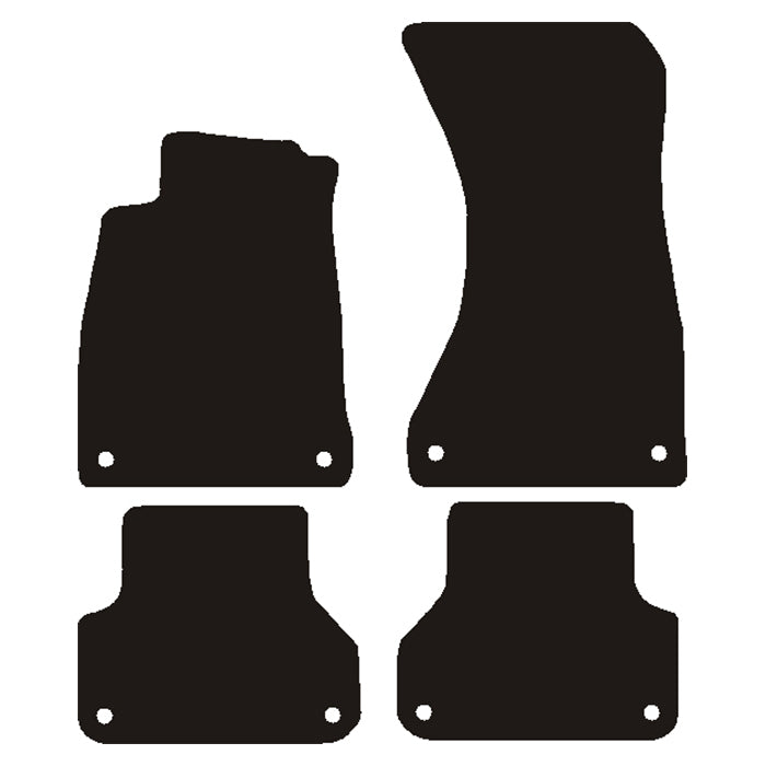 Alfombrillas Audi A4 type B9/8w 12/2016-