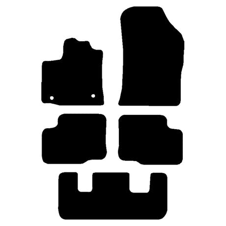 Alfombrillas Dacia Lodgy 7P 2012-