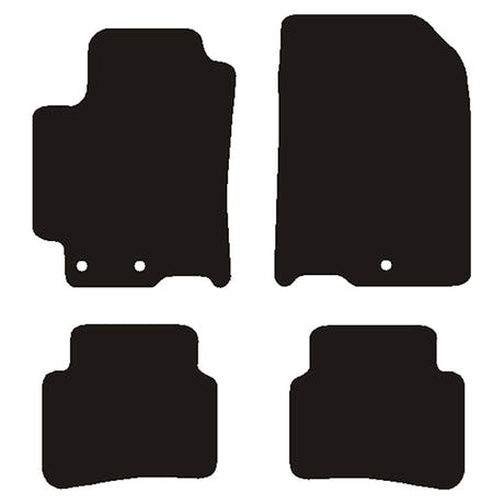 Alfombrillas Kia Rio tipo YB 02/2017-