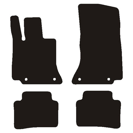 Alfombrillas Mercedes C-Class W206 2021- 4 plazas