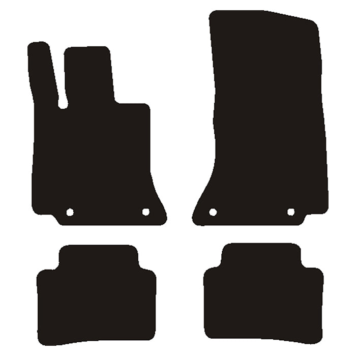 Alfombrillas Mercedes C-Class W206 2021- 4 plazas