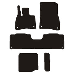 Alfombrillas Mercedes EQS SUV (X296) 7 plazas 2022-