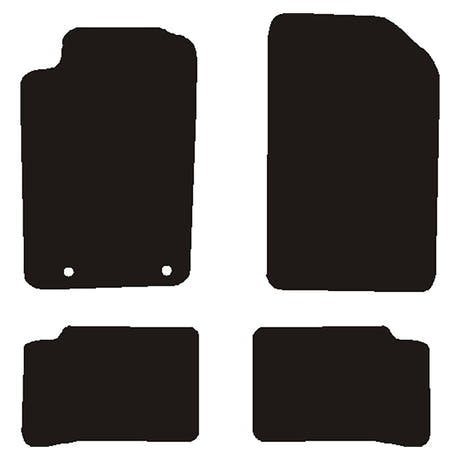 Alfombrillas Peugeot 206 2007-
