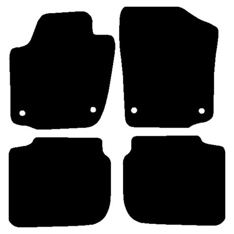 Alfombrillas Seat Toledo tipo NH 2012-2018