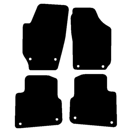 Alfombrillas Skoda Roomster 2006-