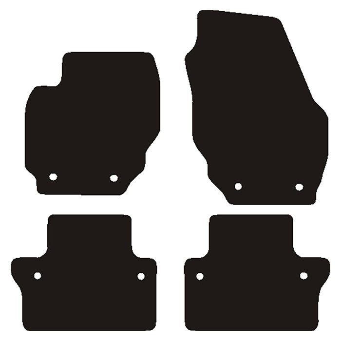 Alfombrillas Volvo V70 06/2008-