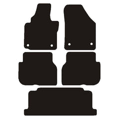 Alfombrillas VW Touran 7P 2007-2014