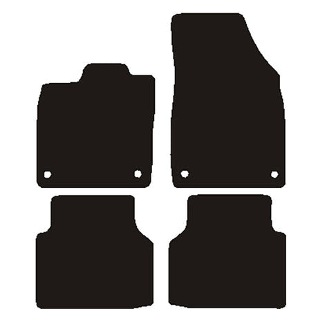 Alfombrillas para coche Audi Q4 e-tron 2021- Terciopelo