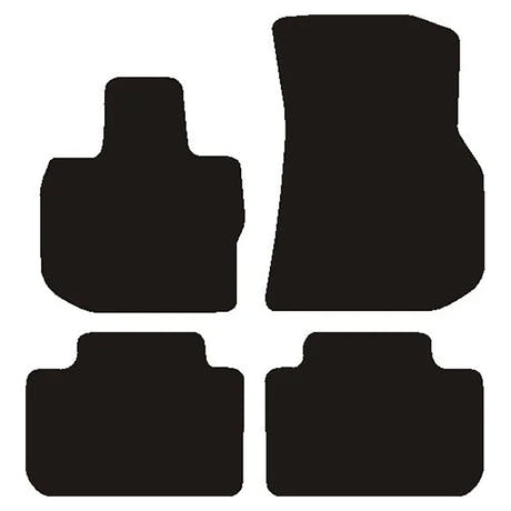 Alfombrillas para coche BMW X3, X4, iX3 (G01,G02,G08)2021- Velour