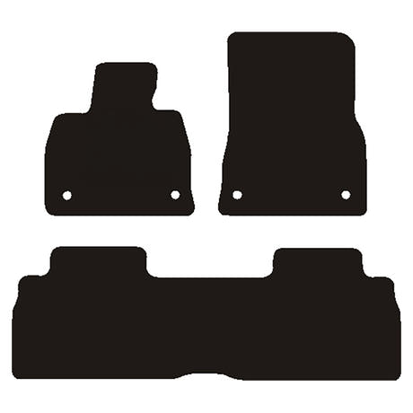 Alfombrillas para coche BMW iX3 NA5 2026- Terciopelo
